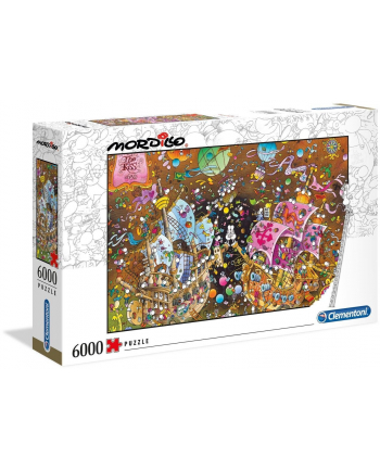 Clementoni Puzzle 6000el Mordillo. The Kiss 1632 36527