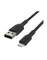 belkin PVC USB-A to Lig htning 1m Black - nr 17