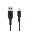 belkin PVC USB-A to Lig htning 1m Black - nr 19