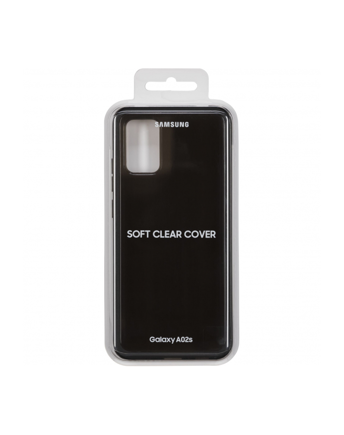 samsung Etui Soft Clear Cover do A02s Kolor: CZARNY główny