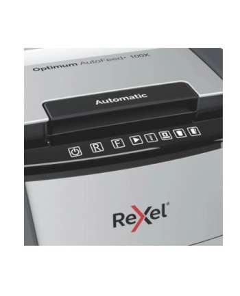 rexel Niszczarka Optimum AutoFeed+ 100X/100kartek/P-4/kosz34l nr 1