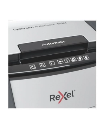 rexel Niszczarka Optimum AutoFeed+ 150M/150kartek/P-5/kosz 44l nr 1
