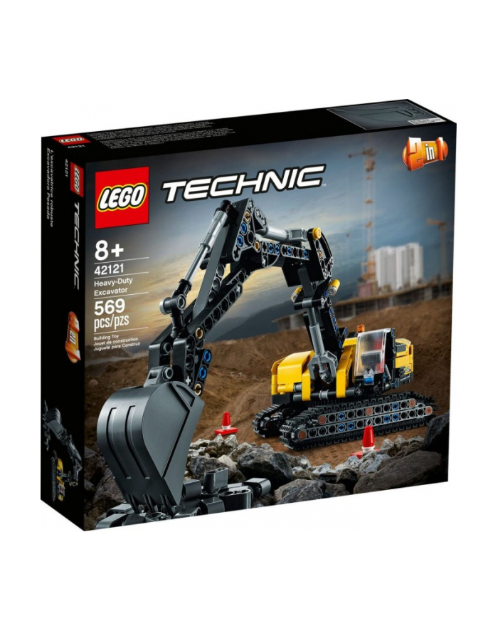 LEGO 42121 TECHNIC Wytrzymała koparka p3 główny