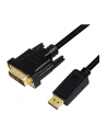 logilink Kabel DisplayPort 1.2 do DVI 3m Czarny - nr 10