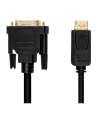 logilink Kabel DisplayPort 1.2 do DVI 3m Czarny - nr 11