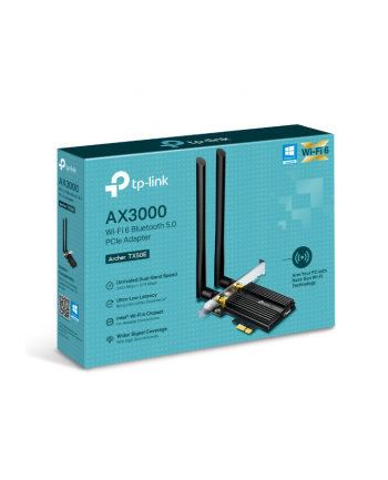 tp-link Archer TX50E karta sieciowa PCI-E AX3000 Bluetooth 5.0