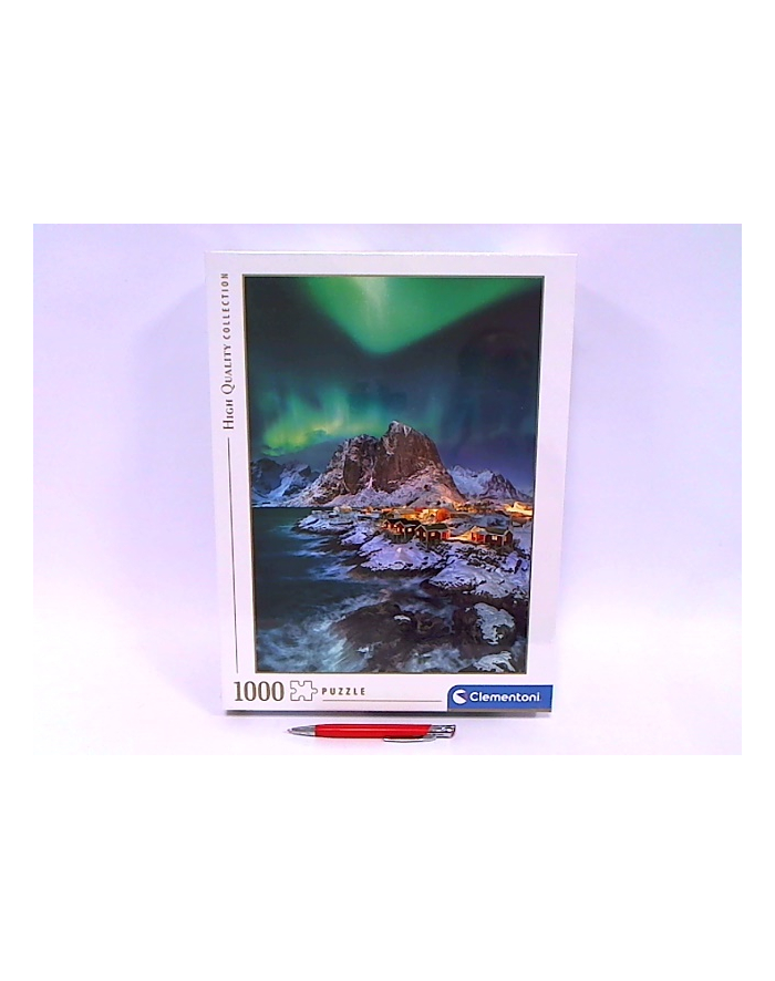 Clementoni Puzzle 1000el Zorza polarna nad Lofoten Islands 39601 główny