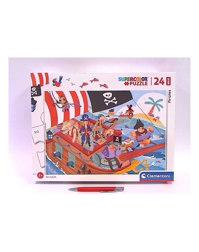 Clementoni Puzzle 24el Maxi podłogowe Pirates 24209 główny