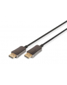 assmann electronic ASSMANN DisplayPort AOC Hybrid-fiber connection cable M/M 10m UHD 8K60Hz CE gold bl - nr 10