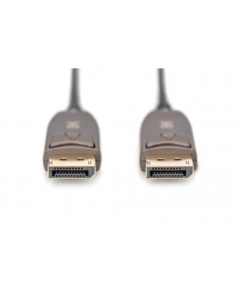 assmann electronic ASSMANN DisplayPort AOC Hybrid-fiber connection cable M/M 15m UHD 8K60Hz CE gold bl