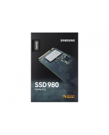 SAMSUNG 980 Basic SSD 500GB M.2 NVMe PCIe 3.0 3.100 MB/s read 2.600MB/s write