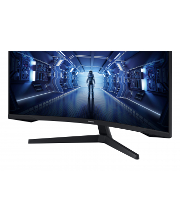 SAMSUNG LC34G55TWWR Odyssey G5 34inch 21:9 UWQHD 3440x1440 250cm/m2 3000:1 1ms 165Hz 1.000R DP HDMI Kolor: CZARNY