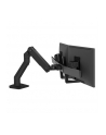 ERGOTRON HX Dual Monitor Arm in Kolor: CZARNY table mount for monitors up to 7.9kg - nr 2