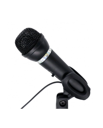 GEMBIRD Condenser microphone with desk-stand Kolor: CZARNY nr 1
