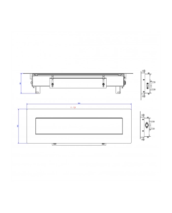 Bachmann 925801 Top Frame kaseta z ramką 8x sym cz
