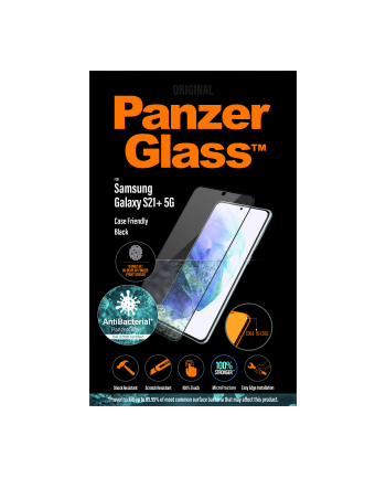 PANZERGLASS SZKŁO HARTOWANE DO SAMSUNG GALAXY S21+ ANTYBAKTERYJNE 7257