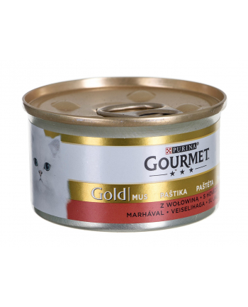 purina nestle GOURMET GOLD - mus z wołowiną 85g