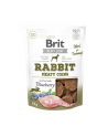 BRIT JERKY Rabbit Meaty Coins 80g - nr 1