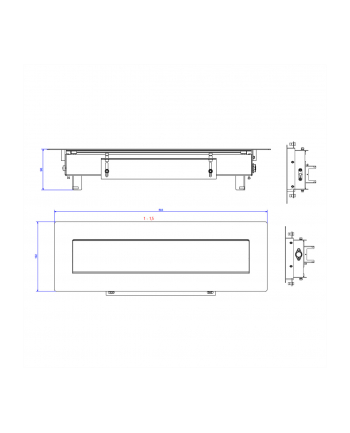 Bachmann 925801 Top Frame kaseta z ramką 8x sym cz