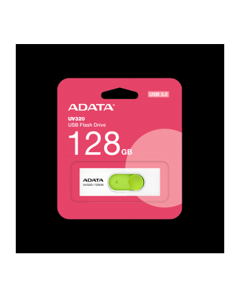 ADATA FLASHDRIVE UV320 128GB USB31 White-Green