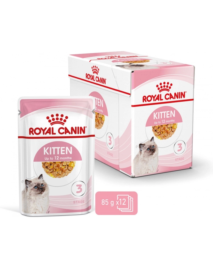 ROYAL CANIN Kitten Instinctive in Gravy - pakiet 12 główny