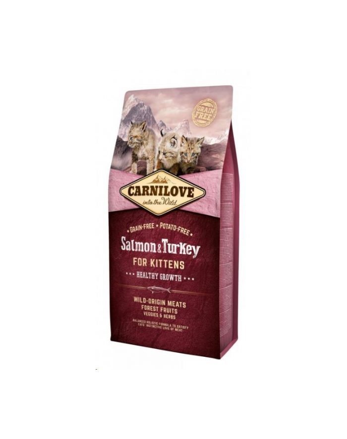 brit CARNILOVE CAT SALMON'TURKEY FOR KITTENS 6KG główny