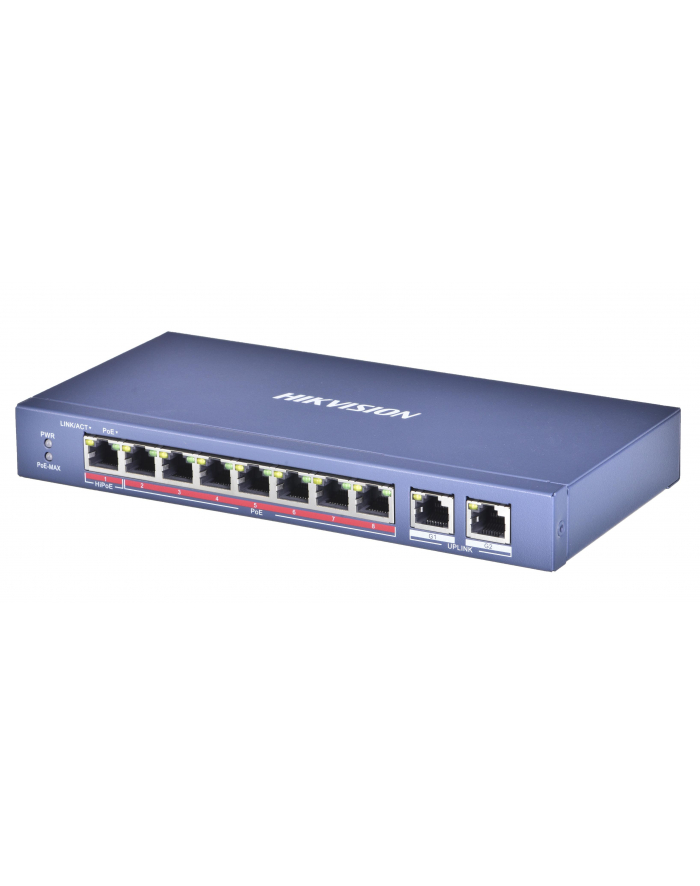 SWITCH PoE DS-3E0310HP-E 10-PORTOWY Hikvision główny