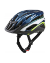 Kask rowerowy ALPINA MTB17 ciemno niebieski-neonowy 54-58 - nr 1