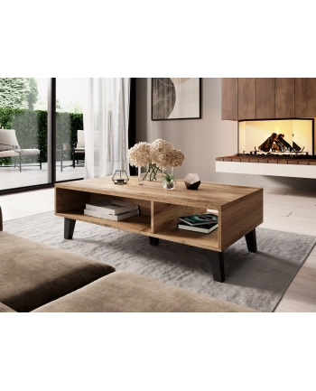 cama meble Ława/ Stolik NORD 110cm dąb wotan/antracyt nr 1