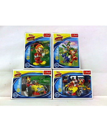 trefl PUZZLE miniMAXI 20 Wyścigi terenowe /Disney 56006