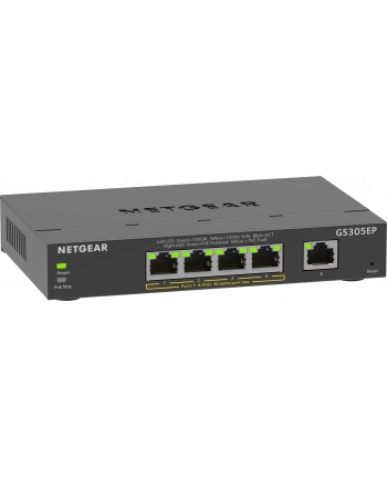 Netgear GS305EP Managed L2/L3 Gigabit Ethernet (10/100/1000) Power over Ethernet (PoE) Black, Switch nr 2