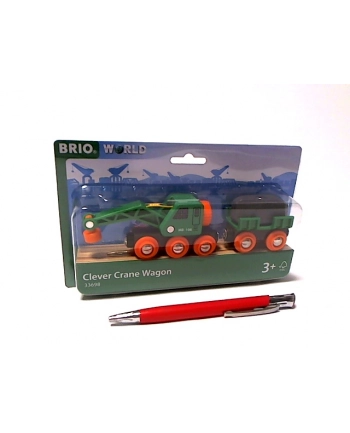 ravensburger RAV Brio Dźwig i wagon 698006 33698 nr 1