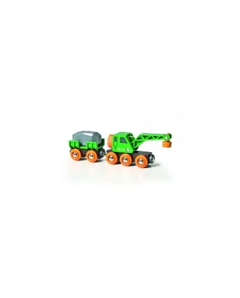 ravensburger RAV Brio Dźwig i wagon 698006 33698 nr 2