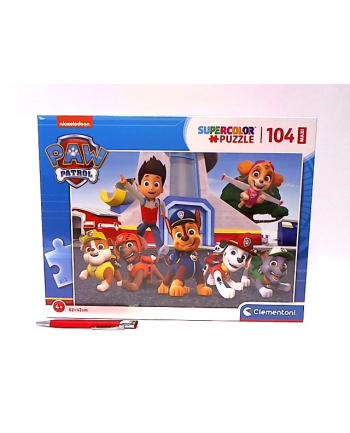 clementoni CLE puzzle 104 MAXI Super Kolor Psi Patrol 23753