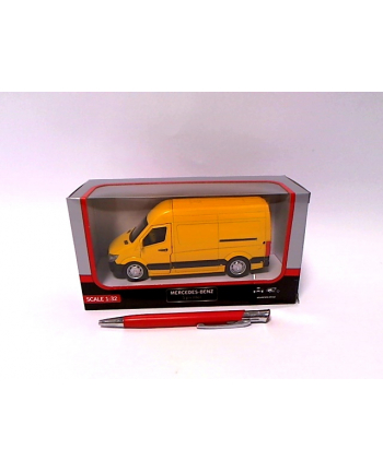 daffi Model MercedesBenzSprinter 1:32 żółty B-948 29484