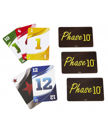 mattel PHASE 10 gra karciana FFY05 /12 nr 1
