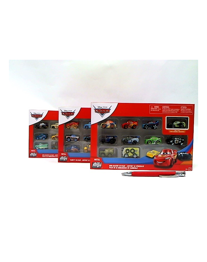 mattel CARS mikroautka 10-pack GKG08 /6 główny