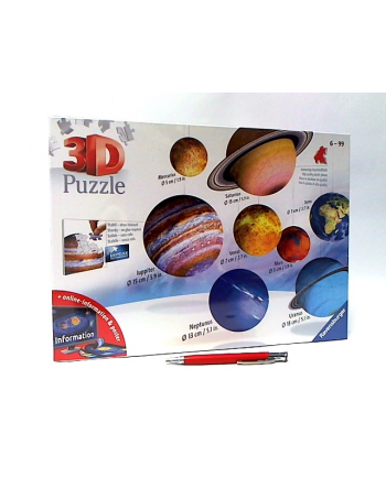 ravensburger RAV puzzle 3D Układ planetarny 960 el 116683