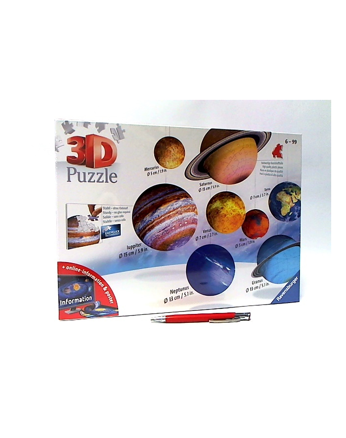 ravensburger RAV puzzle 3D Układ planetarny 960 el 116683 główny