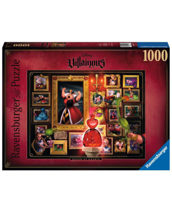 ravensburger RAV puzzle 1000 Villainous Królowa Kier 150267