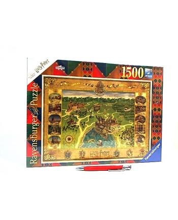 ravensburger RAV puzzle 1500 Mapa Hogwartu 165995