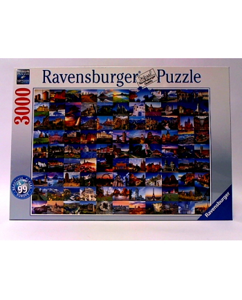 ravensburger RAV puzzle 3000 99pięknych miejsc w Europie 170807