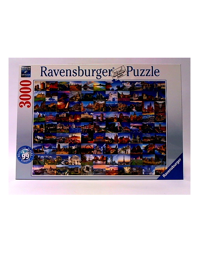 ravensburger RAV puzzle 3000 99pięknych miejsc w Europie 170807 główny