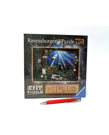 ravensburger RAV puzzle EXIT W łodzi podwodnej 759 el 199532 nr 2