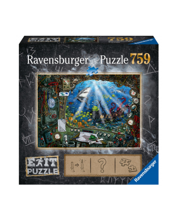 ravensburger RAV puzzle EXIT W łodzi podwodnej 759 el 199532 nr 1
