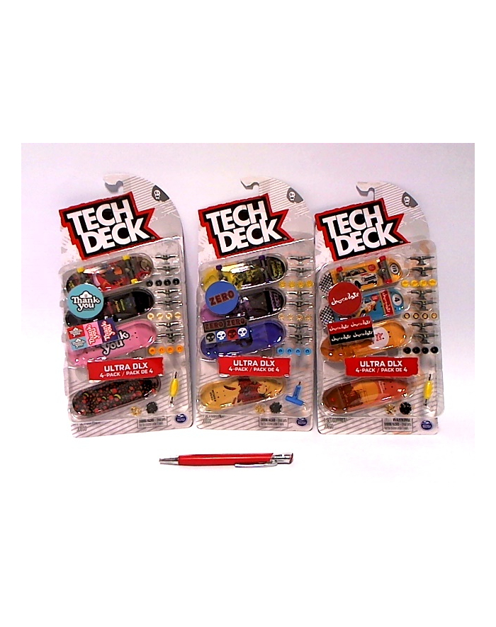 spin master SPIN Techdeck 4-pack deskorolek 99868 6028815/8 główny