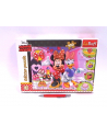 Puzzle 100el brokatowe Minnie i błyskotki Minnie Mouse 14820 Trefl - nr 1