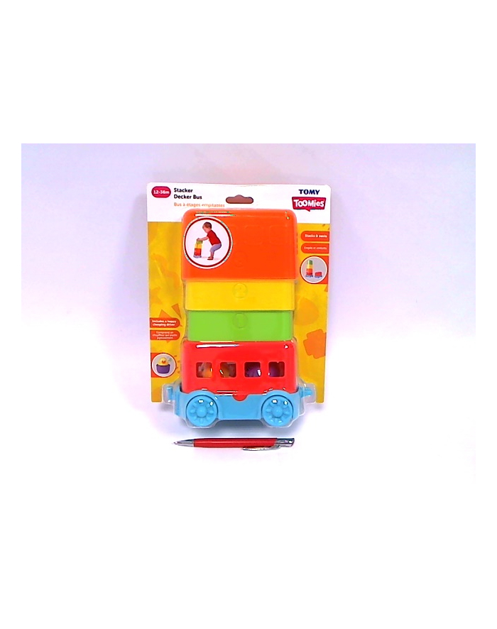 TOMY TOOMIES autobus piramidka E73220 /4 główny