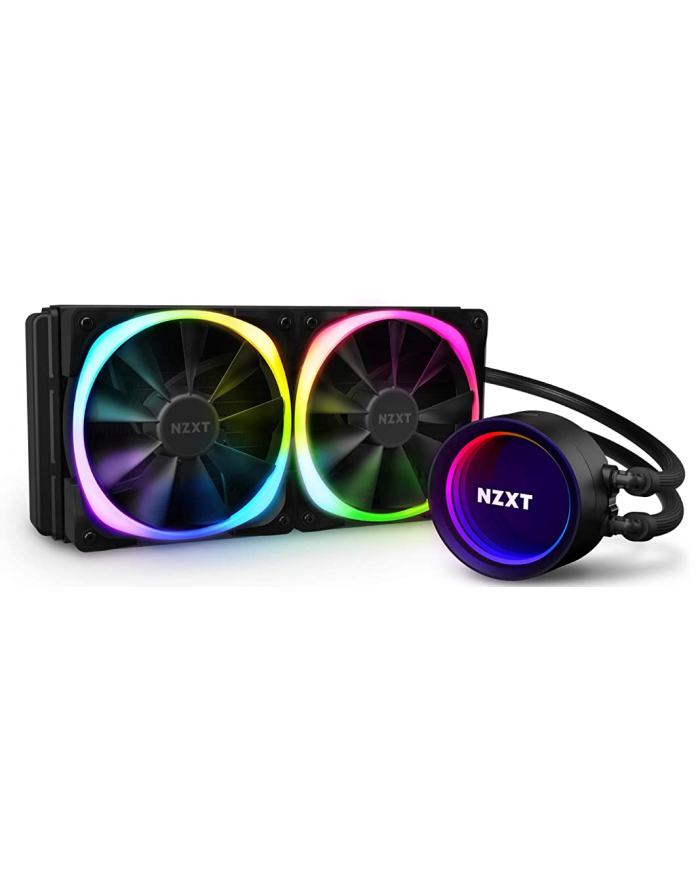 nzxt Chłodzenie wodne Kraken X53 240mm RGB Podświetlane wentylatory i pompa główny