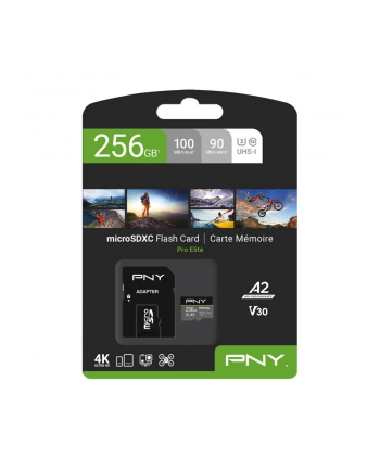 pny Karta pamięci MicroSDXC 256GB P-SDU256V32100PRO-GE nr 1